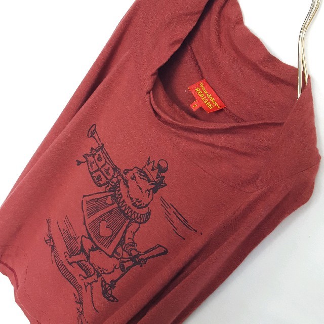 Vivienne Westwood(ヴィヴィアンウエストウッド)の★Vivienne Westwood RED LABEL デザイン カットソー レディースのトップス(Tシャツ(長袖/七分))の商品写真