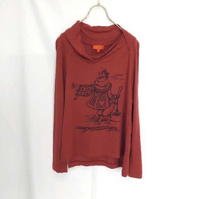 Vivienne Westwood(ヴィヴィアンウエストウッド)の★Vivienne Westwood RED LABEL デザイン カットソー レディースのトップス(Tシャツ(長袖/七分))の商品写真