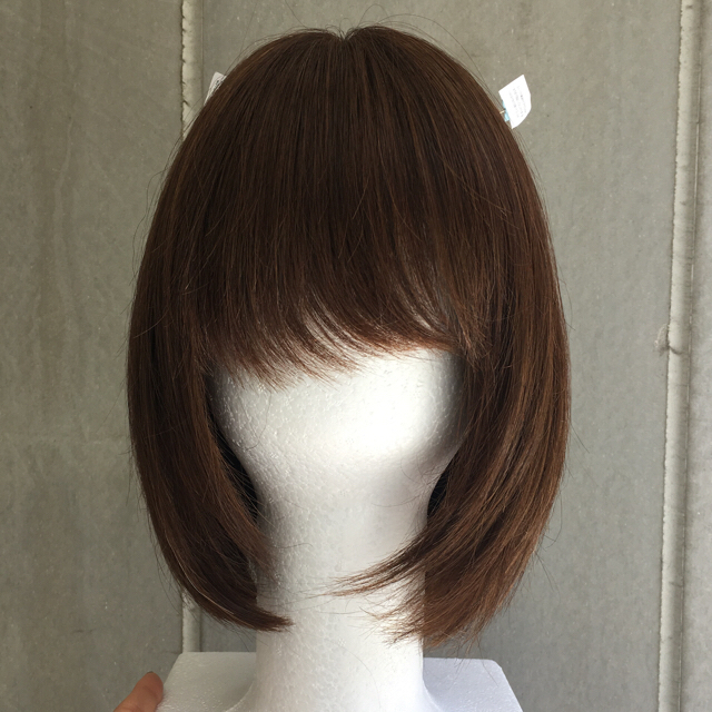 医療用ウィッグ アクアドール 茶髪ショートウィッグ