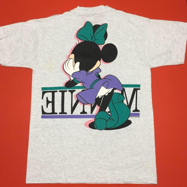 Disney(ディズニー)の90s ミニー フロリダ Tシャツ フルーツオブザルーム ヴィンテージ 激レア メンズのトップス(Tシャツ/カットソー(半袖/袖なし))の商品写真