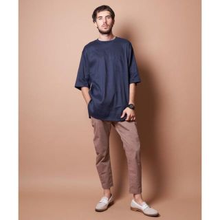 ユニクロ(UNIQLO)の【新品】&Claftasリネン プルオーバー(Tシャツ/カットソー(半袖/袖なし))