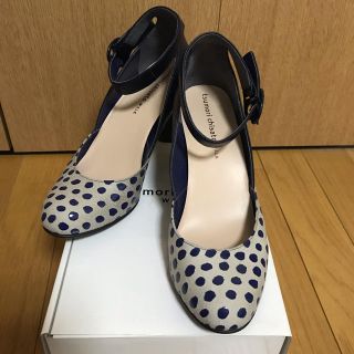 ツモリチサト(TSUMORI CHISATO)のツモリチサト  ドット柄ストラップパンプス(ハイヒール/パンプス)