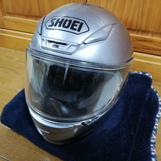 SHOEI Z-7 シルバー S 55cm(ヘルメット/シールド)