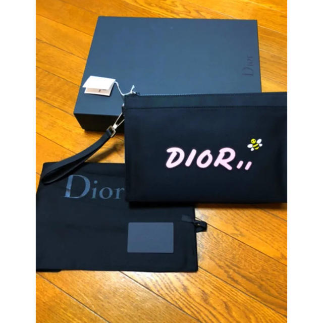 サイズ Dior - ディオールカウズコラボクラッチバックの通販 by 質