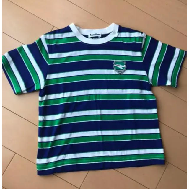 familiar(ファミリア)のファミリア ボーダー Tシャツ 120 キッズ/ベビー/マタニティのキッズ服男の子用(90cm~)(Tシャツ/カットソー)の商品写真