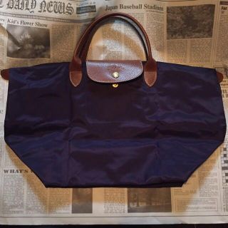 ロンシャン(LONGCHAMP)の♡Longchamp パープル♡(トートバッグ)