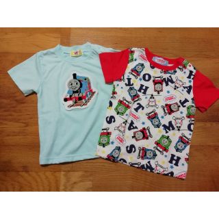 きかんしゃトーマス　半袖　Tシャツ　新品　二点セット　95(Tシャツ/カットソー)