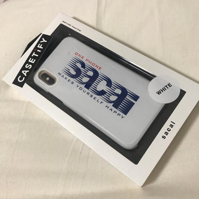 sacai(サカイ)のsacai iphoneケース スマホ/家電/カメラのスマホアクセサリー(iPhoneケース)の商品写真