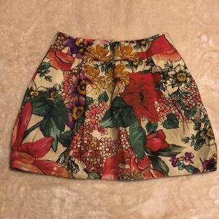 レッドヴァレンティノ(RED VALENTINO)の最終値下げ❗️花柄 レッドヴァレンティノ スカート 40(ミニスカート)