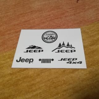 ジープ(Jeep)のjeepステッカー(車外アクセサリ)