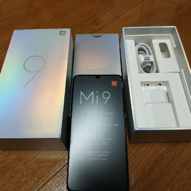 [値下げ] Xiaomi Mi9 黒 本体のみ 64GB / 6GB
