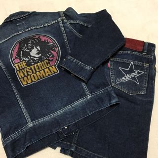 ヒステリックグラマー(HYSTERIC GLAMOUR)のレア★HYSTERIC GLAMOUR  デニムセットアップ(Gジャン/デニムジャケット)