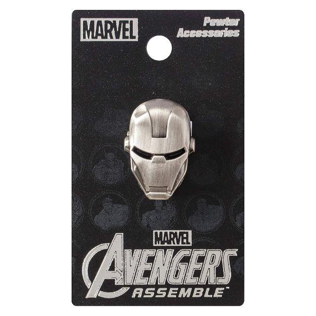 MARVEL(マーベル)のマーベル　アイアンマン　バッジ エンタメ/ホビーのアニメグッズ(バッジ/ピンバッジ)の商品写真