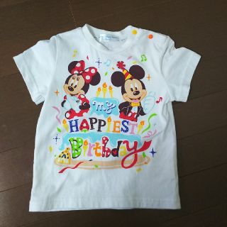 ディズニー(Disney)のDisney キッズ birthdayTシャツ 90(Tシャツ/カットソー)