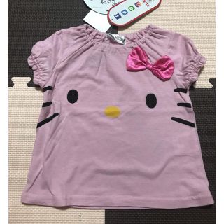 シマムラ(しまむら)のキティちゃん ダイカット パフスリーブ Tシャツ(Ｔシャツ)