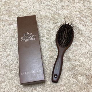 ジョンマスターオーガニック(John Masters Organics)の【新品】ジョンマスター オーガニック コンボパドルブラシ おまけ付き(ヘアブラシ/クシ)