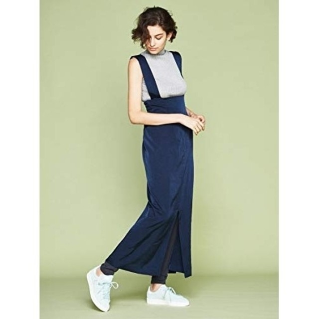 emmi atelier ジャンスカ ネイビー新品未使用 レディース ワンピース