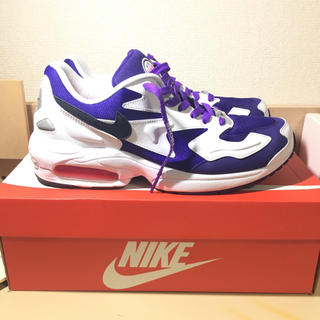 ナイキ(NIKE)のNIKE AIRMAX2 light purple(スニーカー)