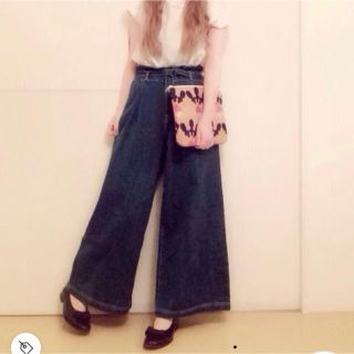 ドットアンドストライプスチャイルドウーマン(Dot&Stripes CHILDWOMAN)のドットストライプス ワイドデニム(デニム/ジーンズ)