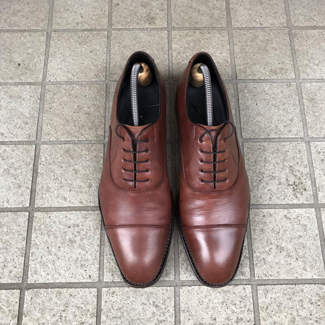 REGALリーガル 25.5cm ストレートチップ ダークブラウン 革靴