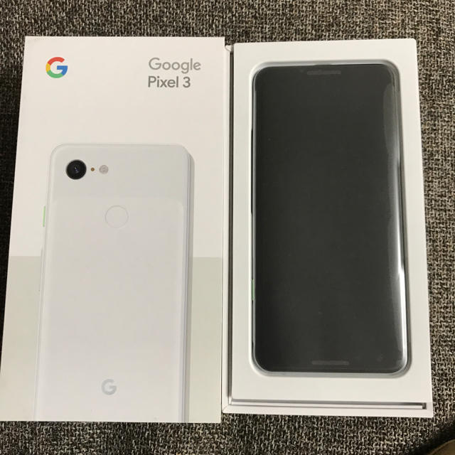 ANDROID(アンドロイド)のダンダン様専用 pixel3 128G ホワイト スマホ/家電/カメラのスマートフォン/携帯電話(スマートフォン本体)の商品写真