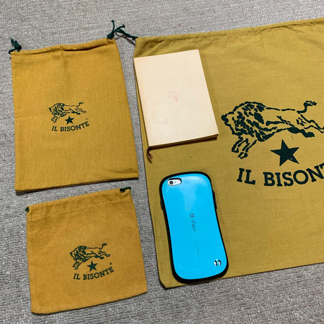 IL BISONTE(イルビゾンテ)のイルビゾンテ 布巾着 3点セット(大中小) レディースのバッグ(ショップ袋)の商品写真