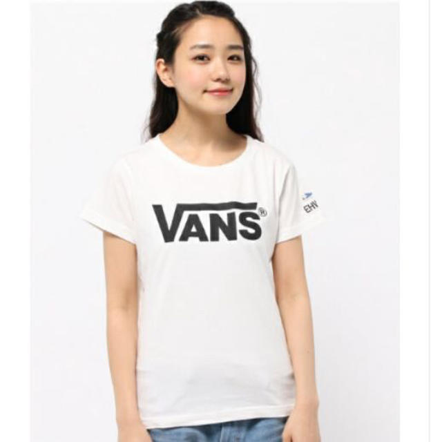 E hyphen world gallery(イーハイフンワールドギャラリー)のVans半袖Tシャツ レディースのトップス(Tシャツ(半袖/袖なし))の商品写真