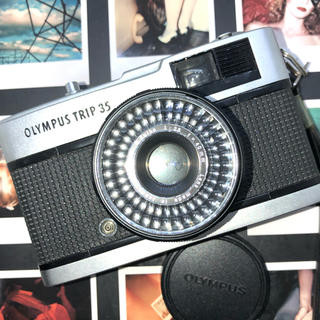 オリンパス(OLYMPUS)の【完動品】OLYMPUS trip35 フィルムカメラ【美品】(フィルムカメラ)