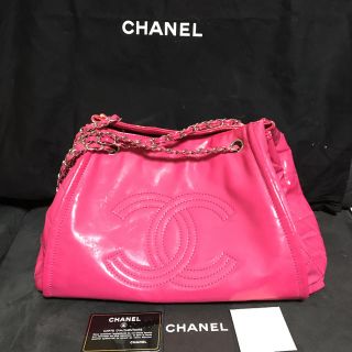 シャネル(CHANEL)の週末お値下げ CHANEL チェーンバッグ ピンク(ショルダーバッグ)