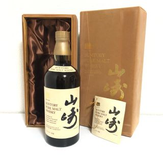 サントリー(サントリー)のサントリー SUNTORY 山崎 ピュアモルト ベロアケース 760ml43度 (ウイスキー)