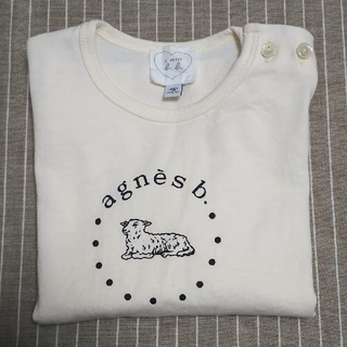 アニエスベー(agnes b.)のアニエスベー 長袖Tシャツ サイズ80～85(Ｔシャツ)