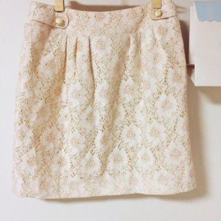 ディーホリック(dholic)のflower lace skirt  ❋(ミニスカート)