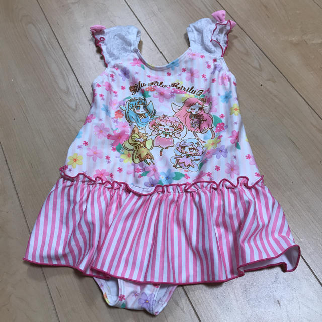 サンリオ(サンリオ)のリルリルちゃん水着 キッズ/ベビー/マタニティのキッズ服女の子用(90cm~)(水着)の商品写真