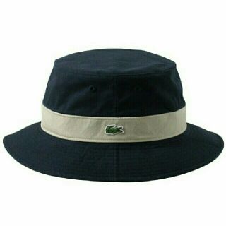 ラコステ(LACOSTE)のラコステ（LACOSTE）リバーシブルサファリハット新品、タグ付き！(ハット)