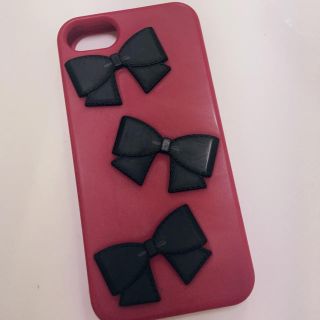 ケイトスペードニューヨーク(kate spade new york)のKate Spade iPhone 5/5S/SE シリコンケース(iPhoneケース)