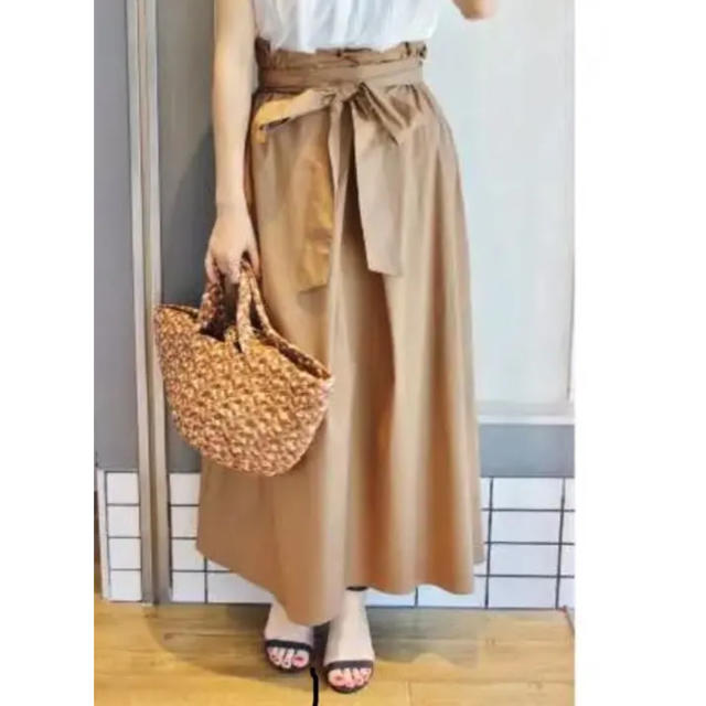 IENA(イエナ)のIENA RIBON フレアスカート レディースのスカート(ロングスカート)の商品写真