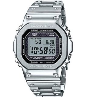 ジーショック(G-SHOCK)の新品 CASIO G-SHOCK GMW-B5000D-1JF  シルバー(腕時計(デジタル))