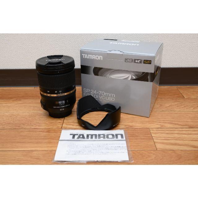 TAMRON(タムロン)のタムロン　TAMRON　SP 24-70mm F2.8 Di VC USD A0 スマホ/家電/カメラのカメラ(レンズ(ズーム))の商品写真