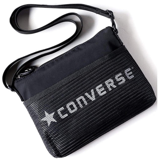 CONVERSE(コンバース)のCONVERSE (コンバース) クラシック サコッシュ ブラック レディースのバッグ(ショルダーバッグ)の商品写真