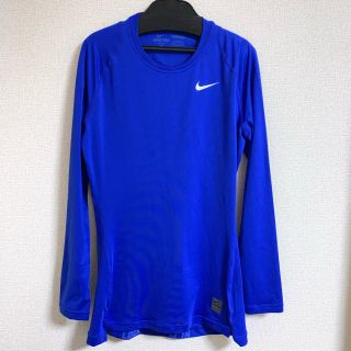 ナイキ(NIKE)のNIKE アンダーシャツ ブルー(Tシャツ/カットソー(七分/長袖))