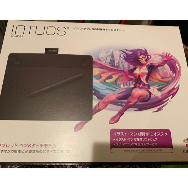 Wacom(ワコム)のワコム ペンタブ ほぼ新品！！！ スマホ/家電/カメラのPC/タブレット(タブレット)の商品写真