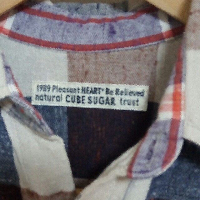 CUBE SUGAR(キューブシュガー)の☆キューブシュガー　チェックシャツ レディースのトップス(シャツ/ブラウス(長袖/七分))の商品写真
