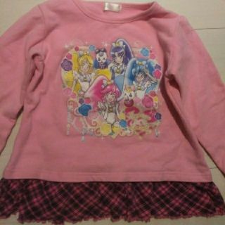 バンダイ(BANDAI)のプリキュア　トレーナー120センチ(Tシャツ/カットソー)