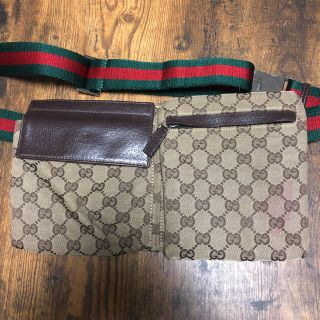 グッチ(Gucci)のGUCCI グッチ ウエストポーチ(ボディバッグ/ウエストポーチ)