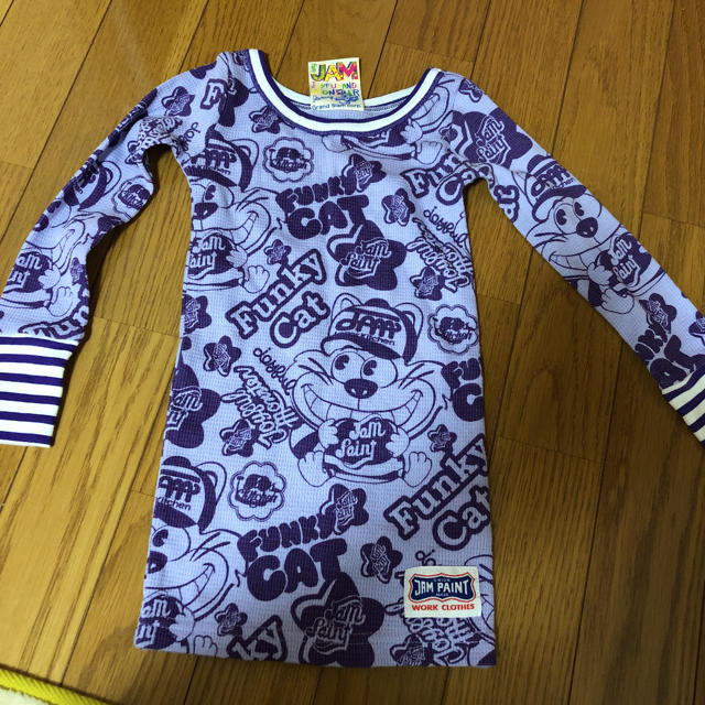 JAM(ジャム)のえり様専用！JAM ロンT 100 美品！ キッズ/ベビー/マタニティのキッズ服男の子用(90cm~)(Tシャツ/カットソー)の商品写真