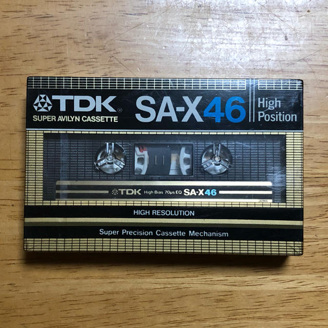 昭和レトロ/TDK かい SA-X 60/未使用カセットテープ/ハイポジ/6本 昭和レトロ/TDK かい SA-X 60/未使用カセットテープ/ハイポジ/6本