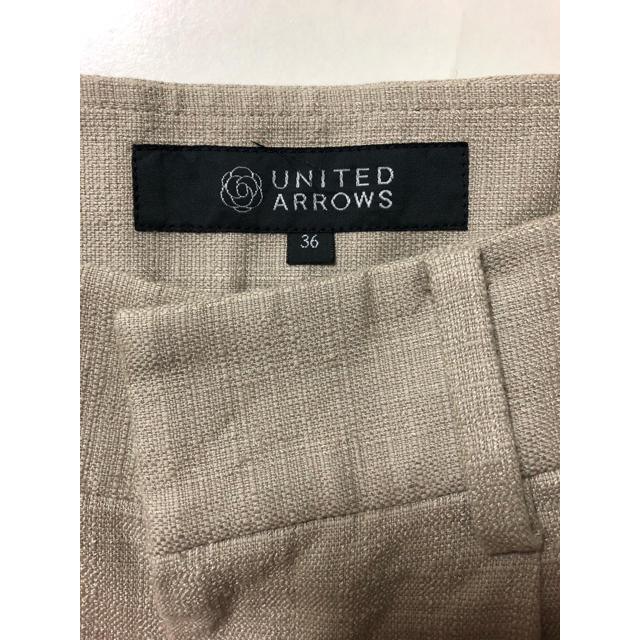 UNITED ARROWS(ユナイテッドアローズ)のユナイテッドアローズ ＊ 麻混 キュロットスカート(36) レディースのパンツ(キュロット)の商品写真