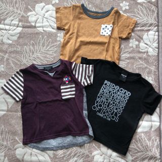 コムサイズム(COMME CA ISM)のＴシャツ100センチ ３枚セット コムサ２枚 GITA１枚(Tシャツ/カットソー)