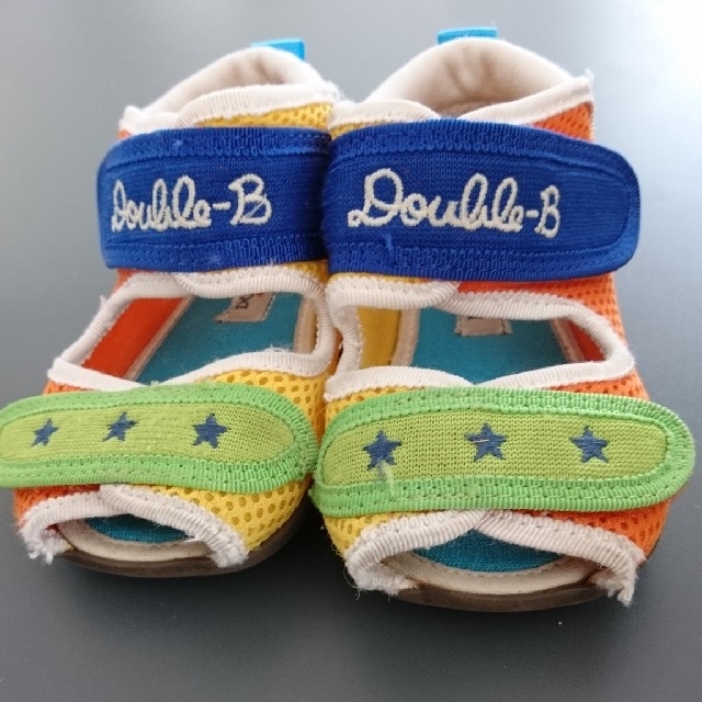 DOUBLE.B(ダブルビー)のミキハウス ダブルB サンダル 14.0cm キッズ/ベビー/マタニティのベビー靴/シューズ(~14cm)(サンダル)の商品写真