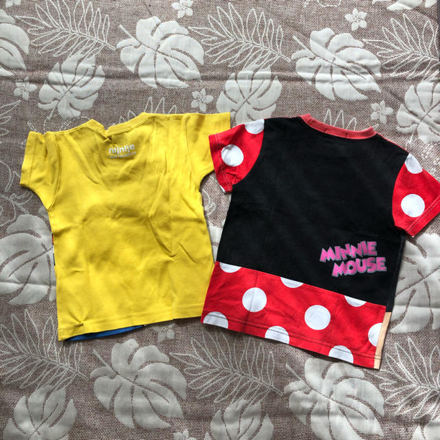 Disney(ディズニー)のＴシャツ 100センチ ２枚セット ミニー ミッフィ キッズ/ベビー/マタニティのキッズ服女の子用(90cm~)(Tシャツ/カットソー)の商品写真